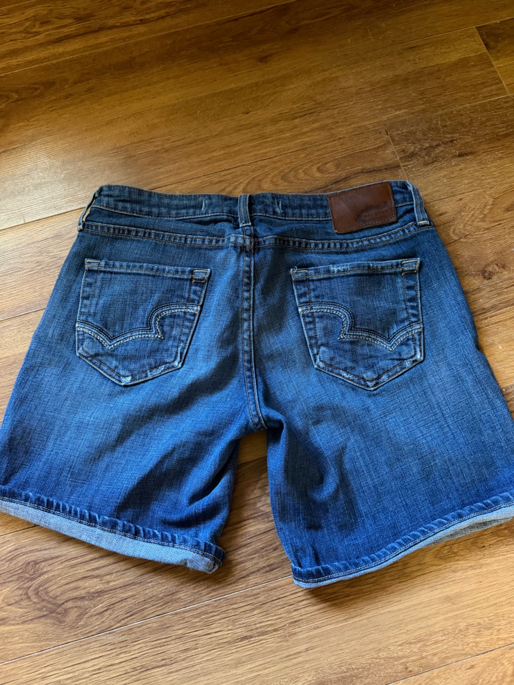 Big Star Remy Low Rise Denim Shorts - Picture 1 of 7
